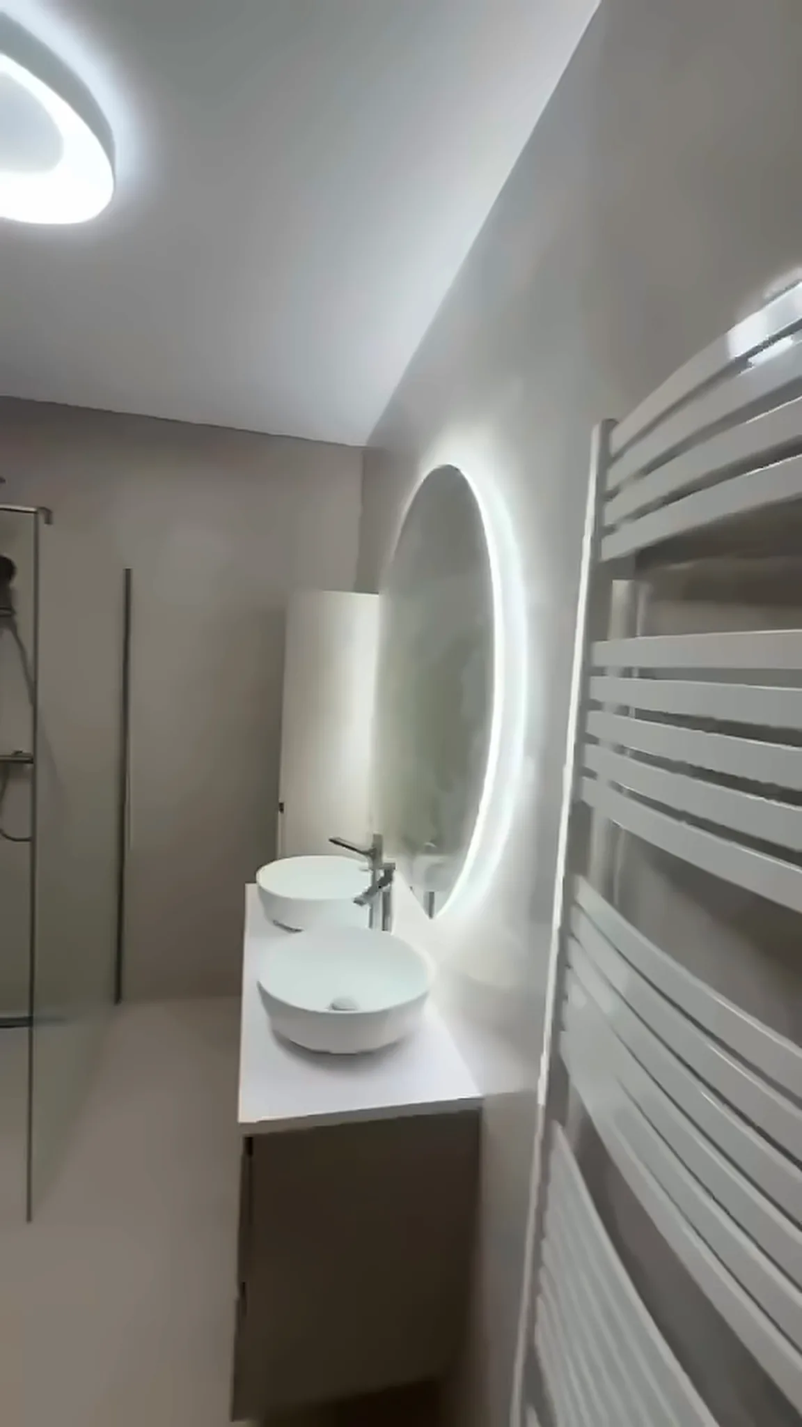 QA Renovatie: badkamer beige