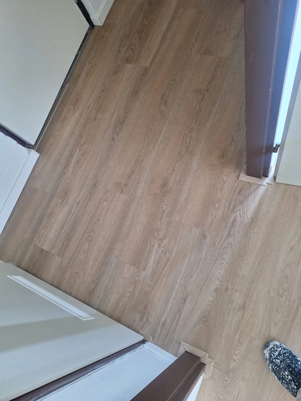 QA Renovatie: PVC plank deurkozijn afwerking