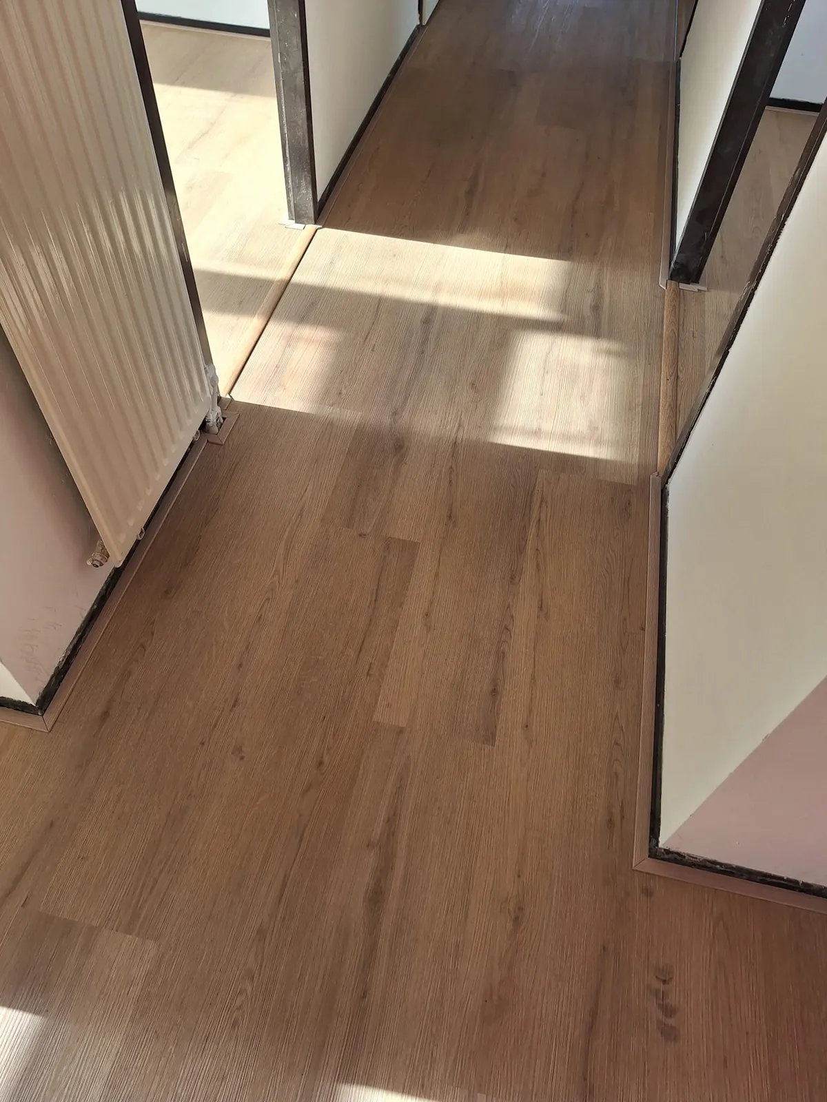 QA Renovatie: PVC plank gang