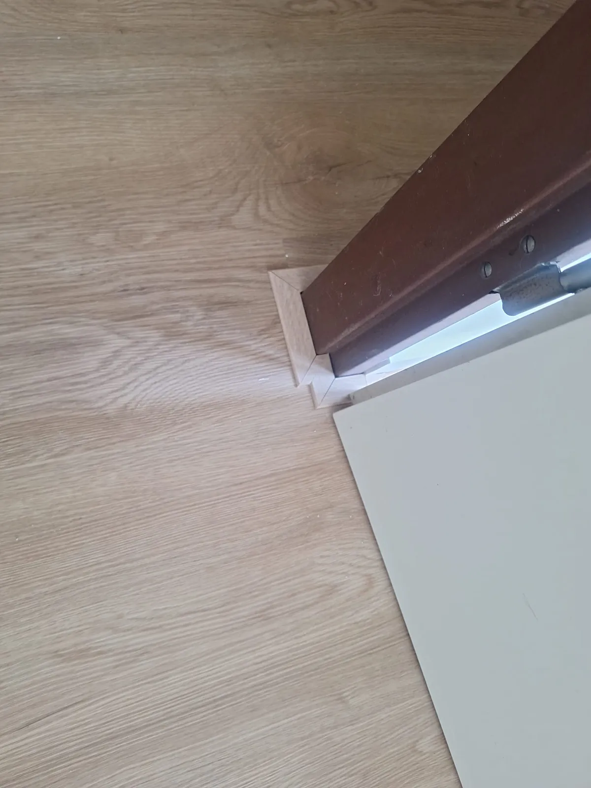 QA Renovatie: PVC plank kozijn detail